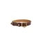 Fairfax and Favor Fitzroy Dog Collar Mahogany